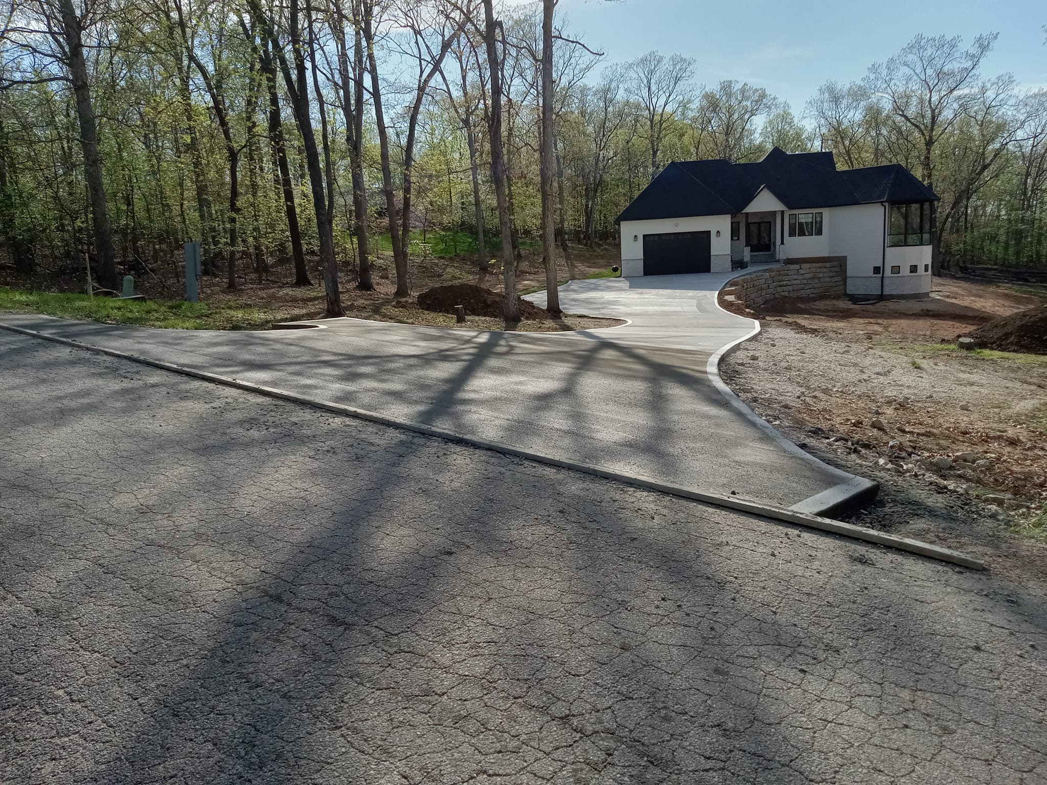 Concrete flatwork project