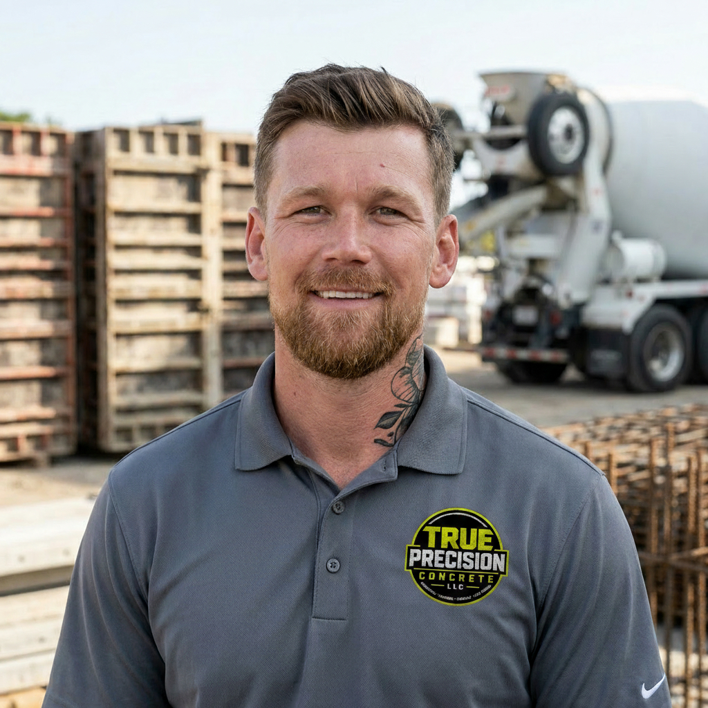 Cody Hanes, Owner of True Precision Concrete